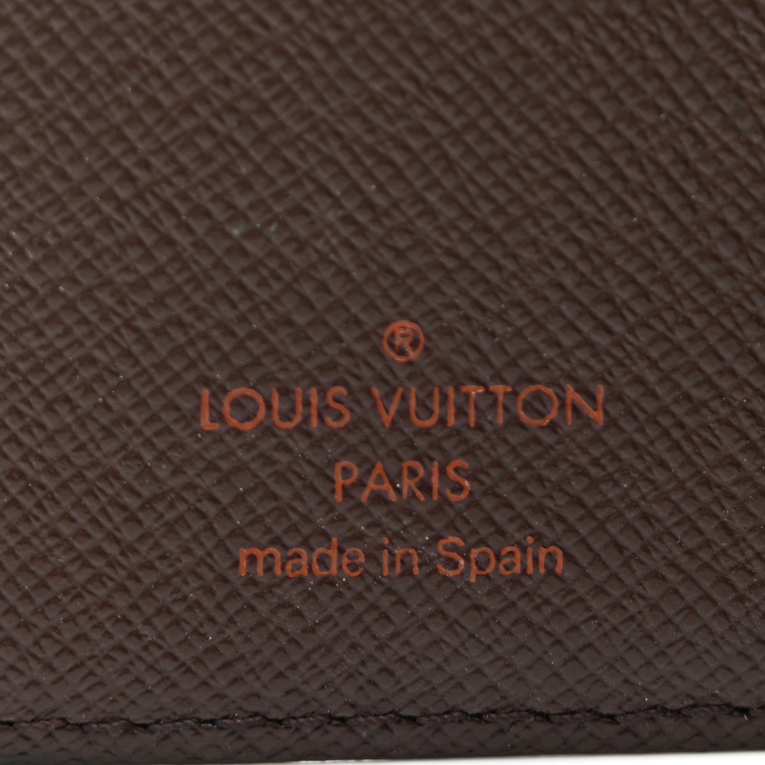Louis Vuitton Damier Ebene Pocket Agenda Cover 6 of 8