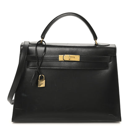 Hermes Box Kelly Sellier 32 Black 1 of 14