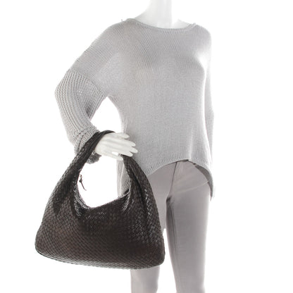 Bottega Veneta Nappa Intrecciato Large Veneta Hobo Ebano 2 of 8