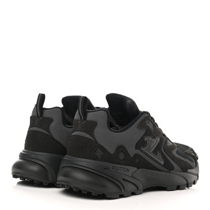 Louis Vuitton Canvas Mesh Mens LV Runner Tatic Sneakers 8.5 Black 4 of 8