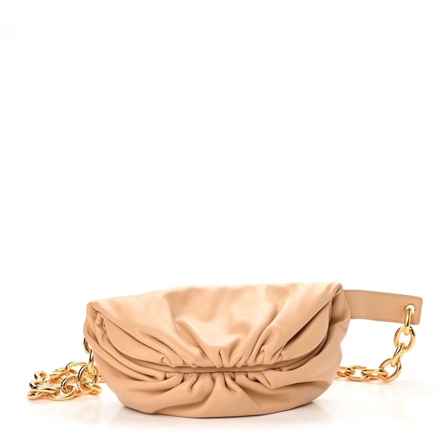 Nappa The Belt Chain Pouch Almond
