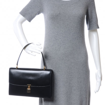 Hermes Box Leather Cadena Flap Black 2 of 8