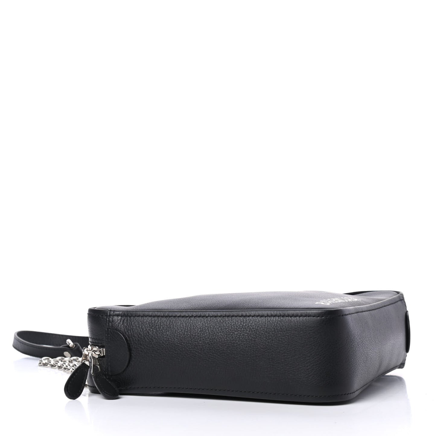 Calfskin XS Triangle Chain Duffle Black