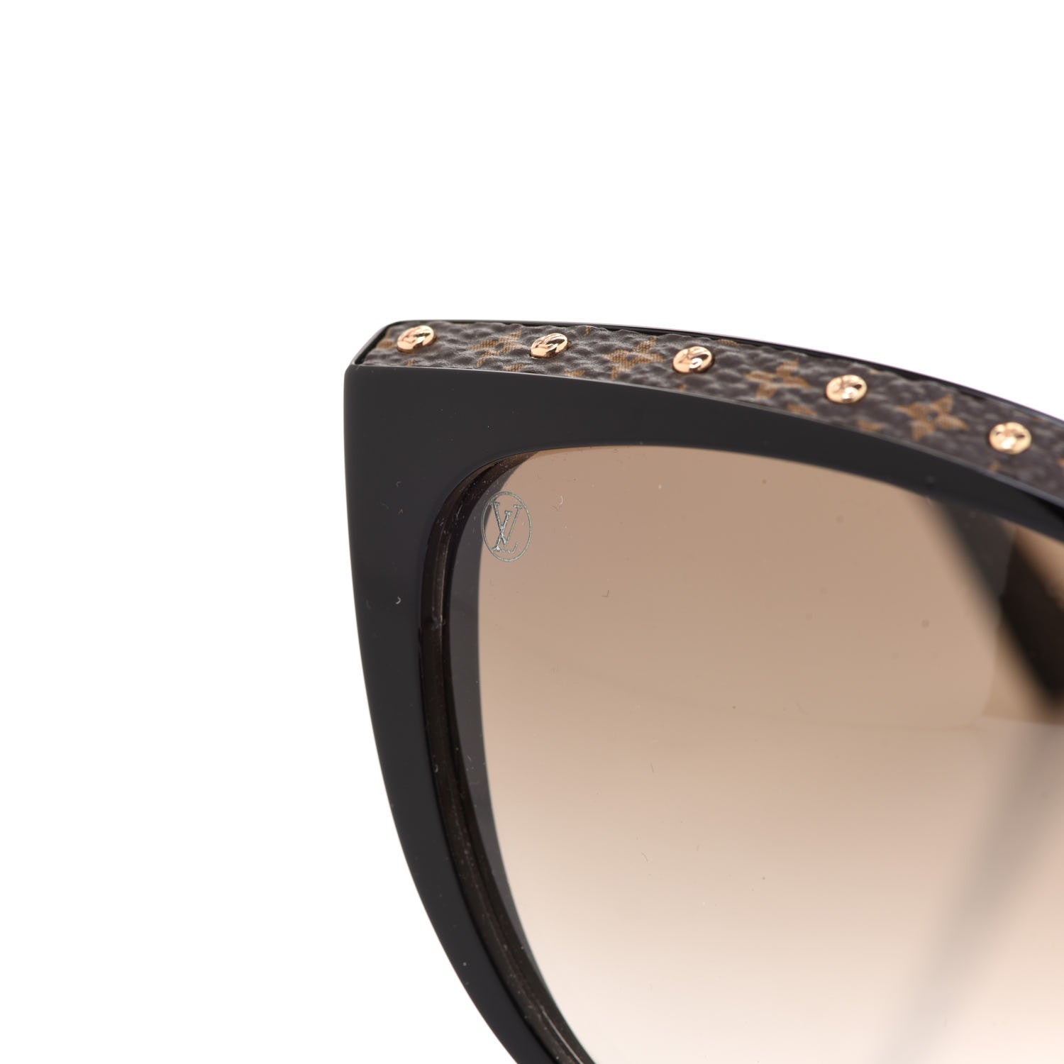 Louis Vuitton Acetate Monogram La Boum Sunglasses Z1147E Black 9 of 10