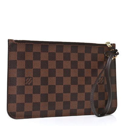 Louis Vuitton Damier Ebene Neverfull MM GM Pochette 2 of 6