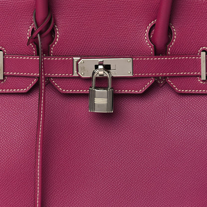 Hermes Epsom Candy Birkin 30 Tosca Rose Tyrien 8 of 10