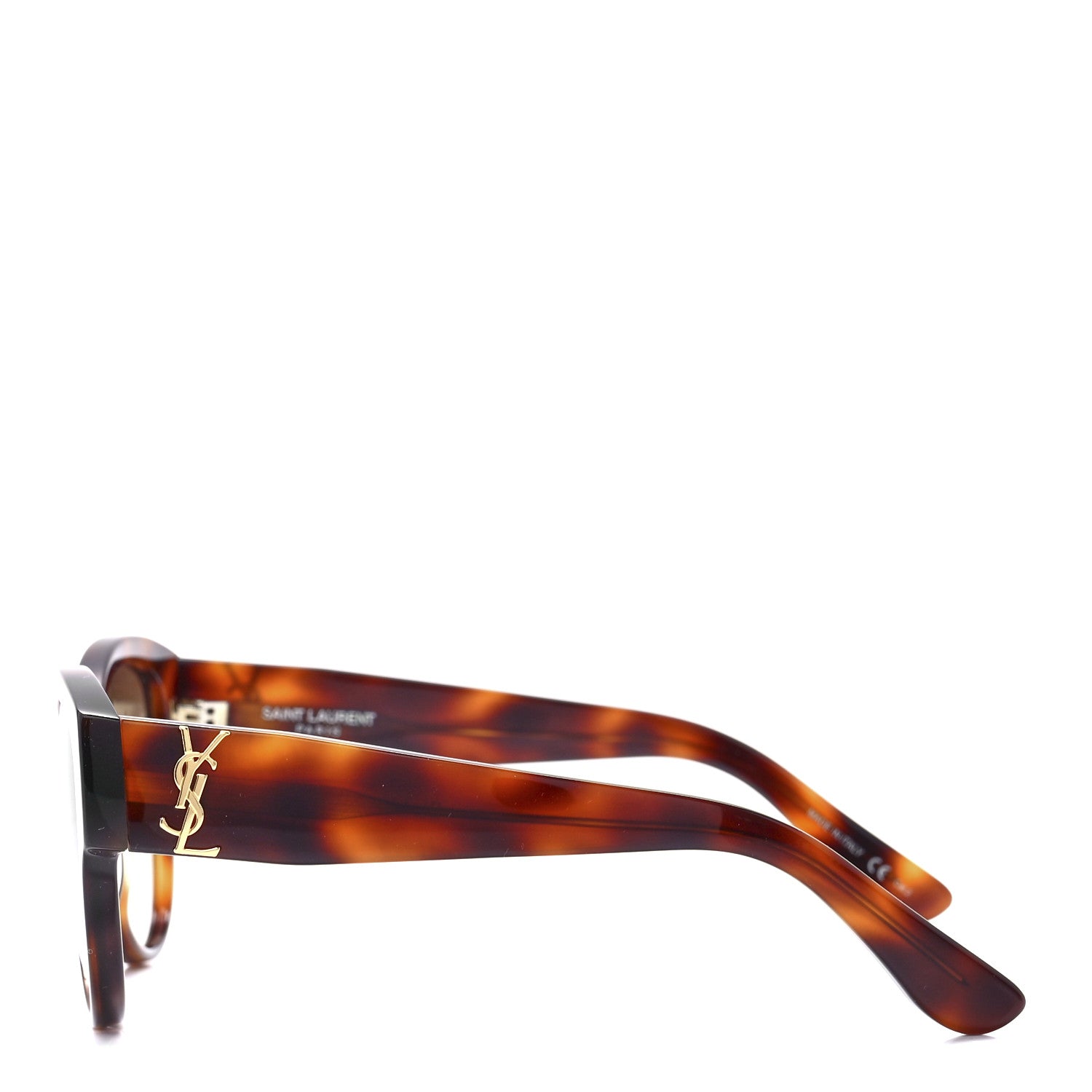 Saint Laurent SL M3 005 Sunglasses Tortoise 3 of 8
