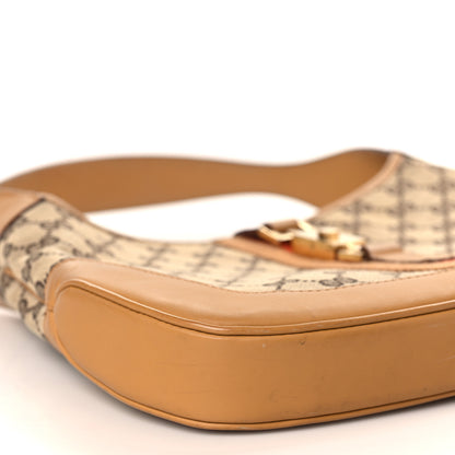 Gucci Monogram Web Jackie O Hobo Tan 8 of 10