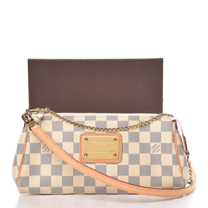 Louis Vuitton Damier Azur Eva Clutch 9 of 9