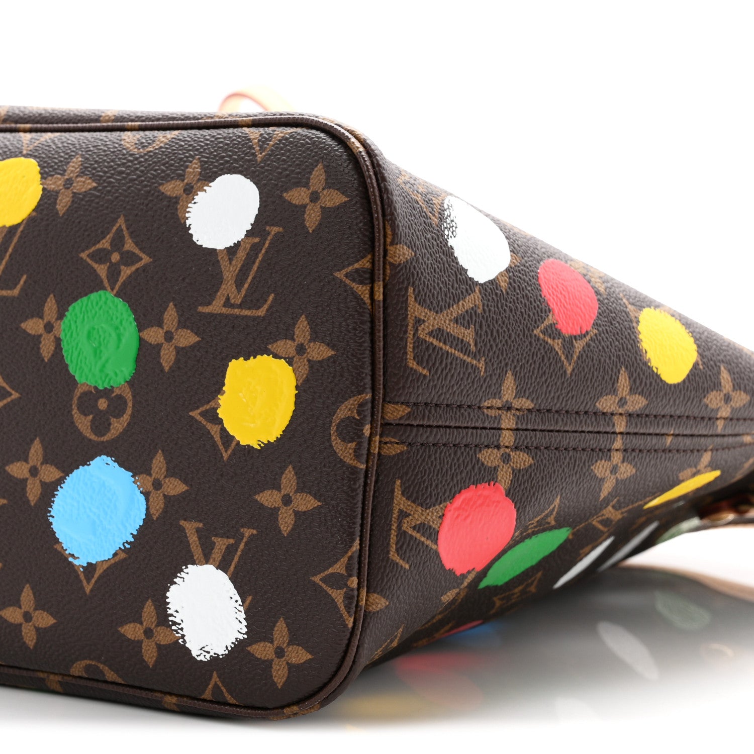 Louis Vuitton LV X YK Monogram Dots Neverfull MM 10 of 10