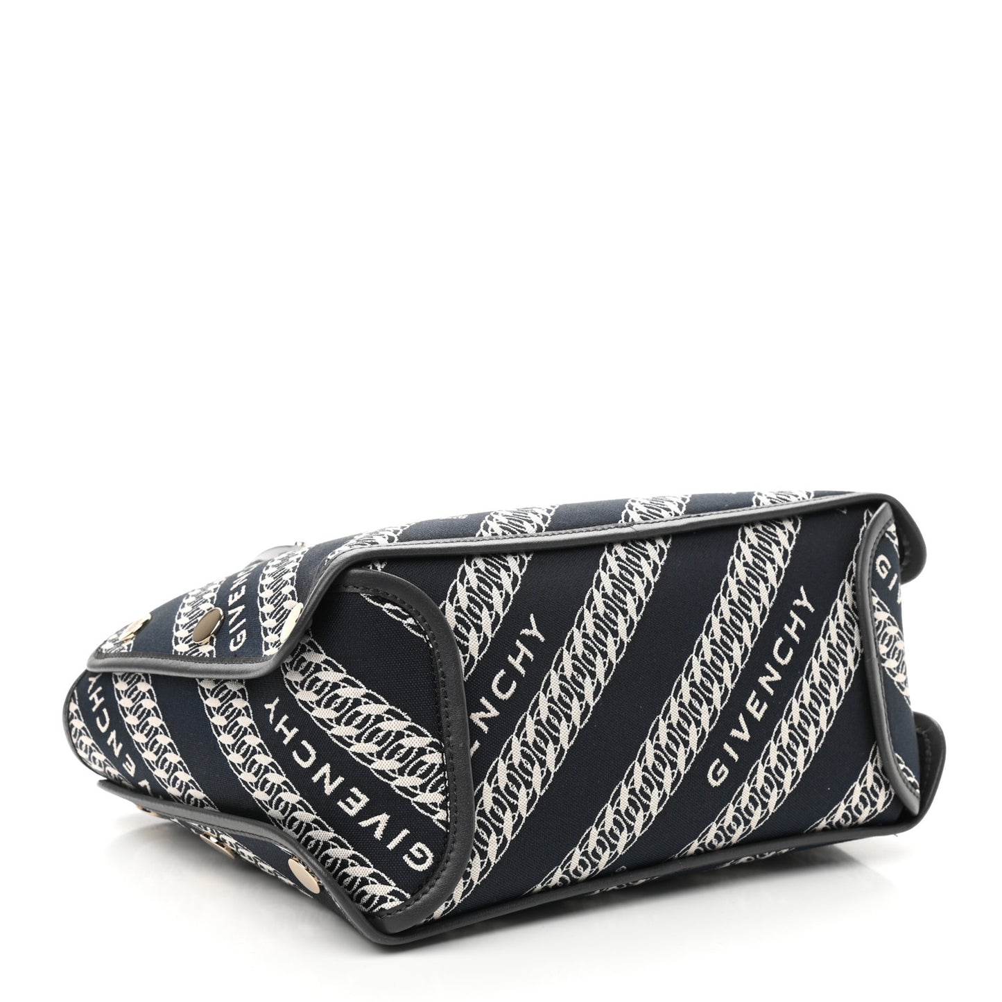 Canvas Mini Bond Shopper Tote Oil Blue