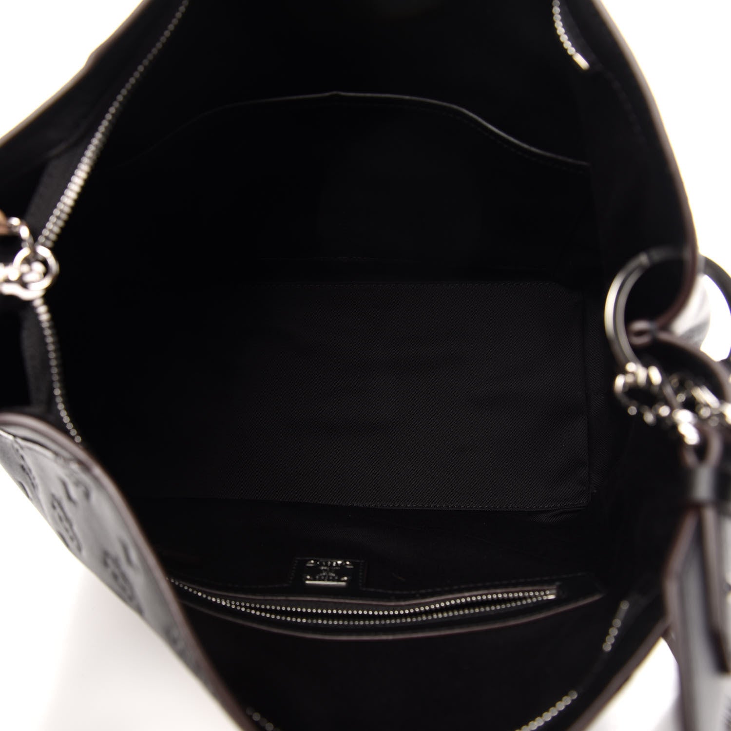 MCM Calfskin Ottomar Medium Klara Hobo Black 5 of 10