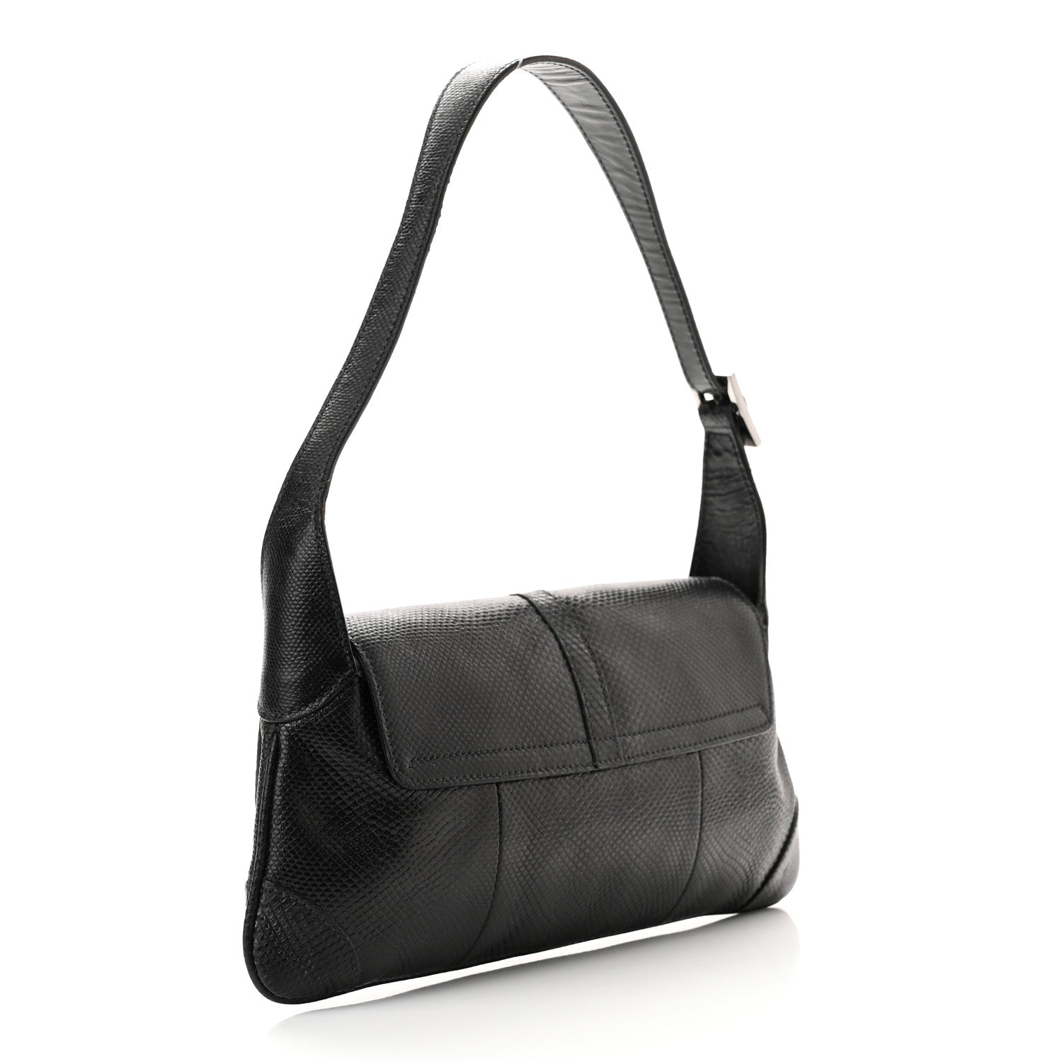 Gucci Snakeskin Small Jackie O Hobo Black 2 of 8