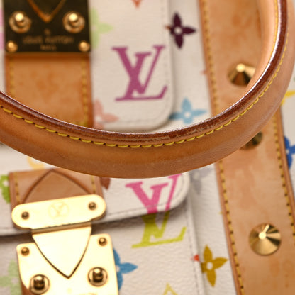 Louis Vuitton Monogram Multicolor Keepall 45 White 19 of 23
