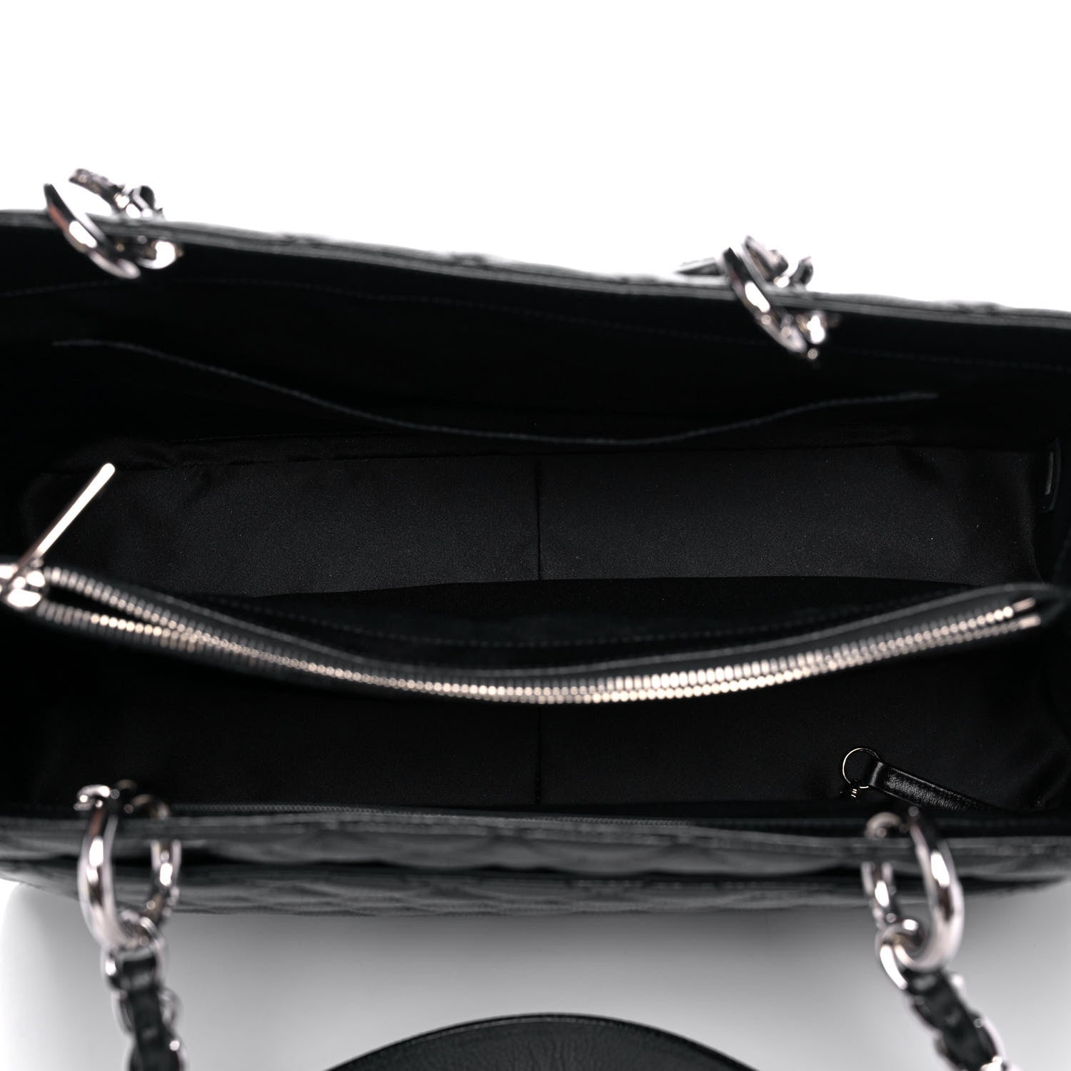 Chanel Caviar Quilted Grand Shopping Tote GST Black 5 of 10