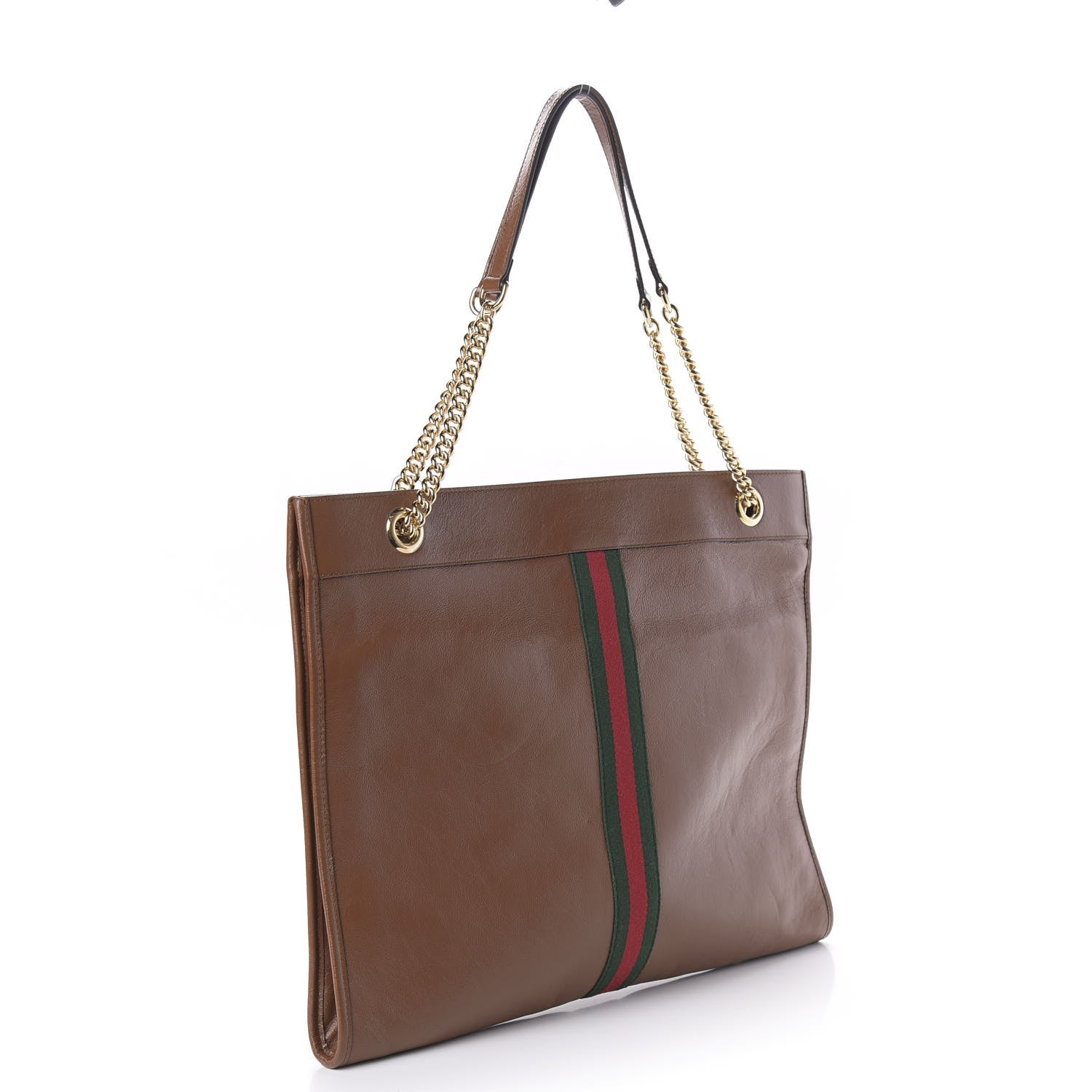 Gucci Calfskin Large Rajah Chain Tote Cuir 3 of 10