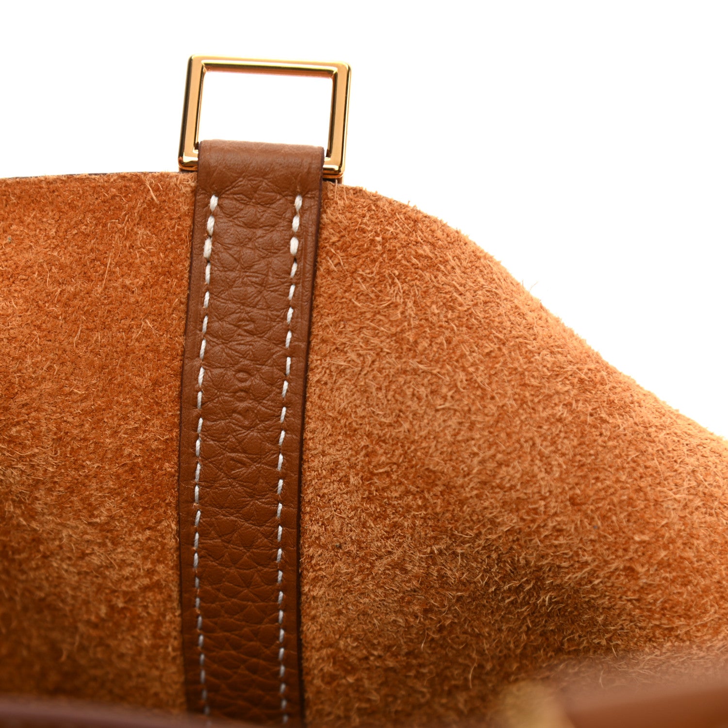 Hermes Taurillon Clemence Picotin Lock 22 MM Gold 7 of 9