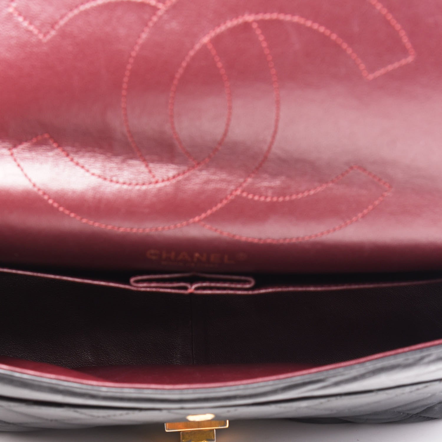 Chanel Aged Calfskin Quilted 2.55 Reissue 227 Flap Black 5 of 10