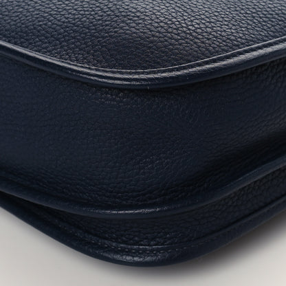 Hermes Taurillon Clemence Amazone Evelyne III PM Bleu Nuit 8 of 9