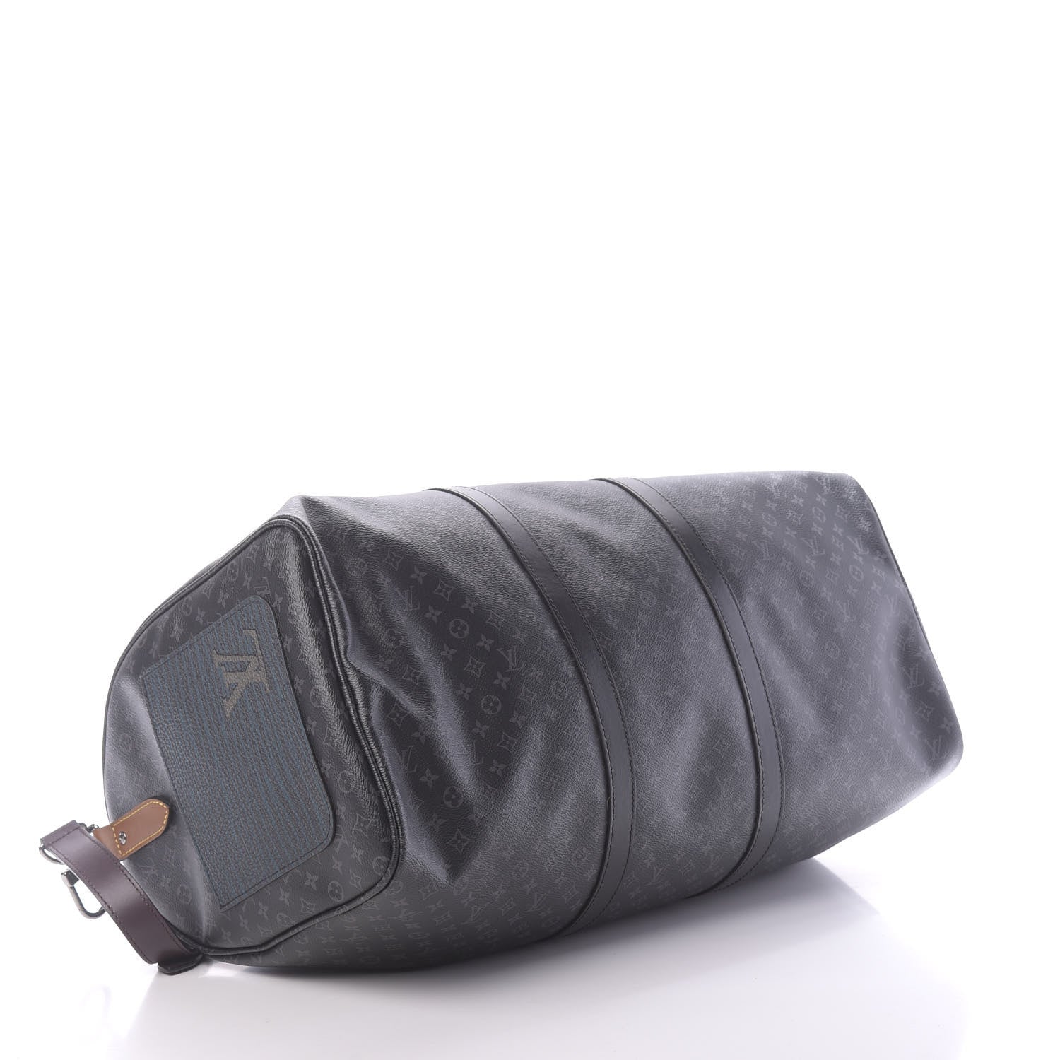 Louis Vuitton Monogram Eclipse Patchwork Keepall Bandouliere 50 3 of 9