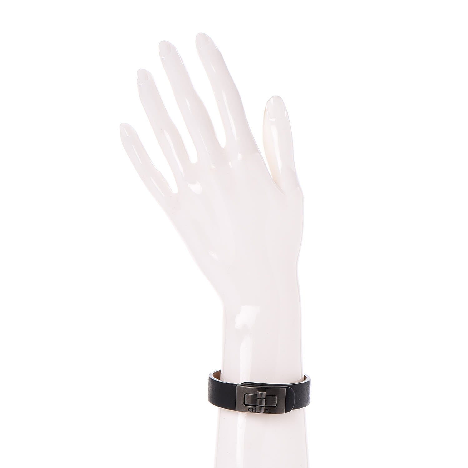 Chanel Reissue Mademoiselle Bracelet M Black 2 of 4