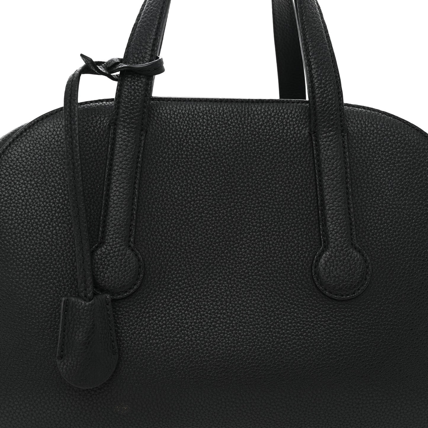 Grained Calfskin The Sporty Bowler 12 Black