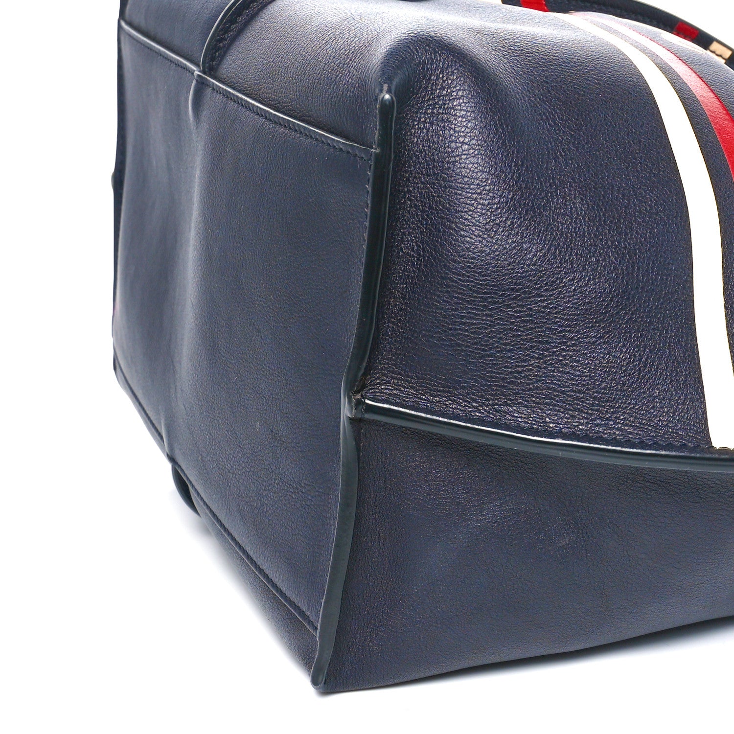 Chloe Smooth Calfskin Medium Vick Tote Full Blue 10 of 10