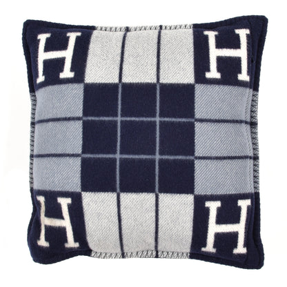 Hermes Wool Cashmere Avalon III Pillow PM Ecru Caban 1 of 3