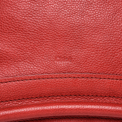 Chloe Calfskin Medium Paraty Holly Berry 10 of 15