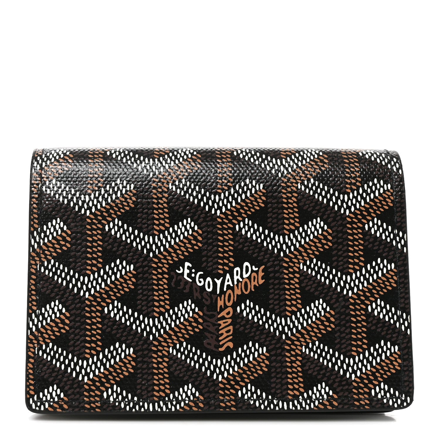 Goyard Goyardine Business Card Holder Black 1 of 8