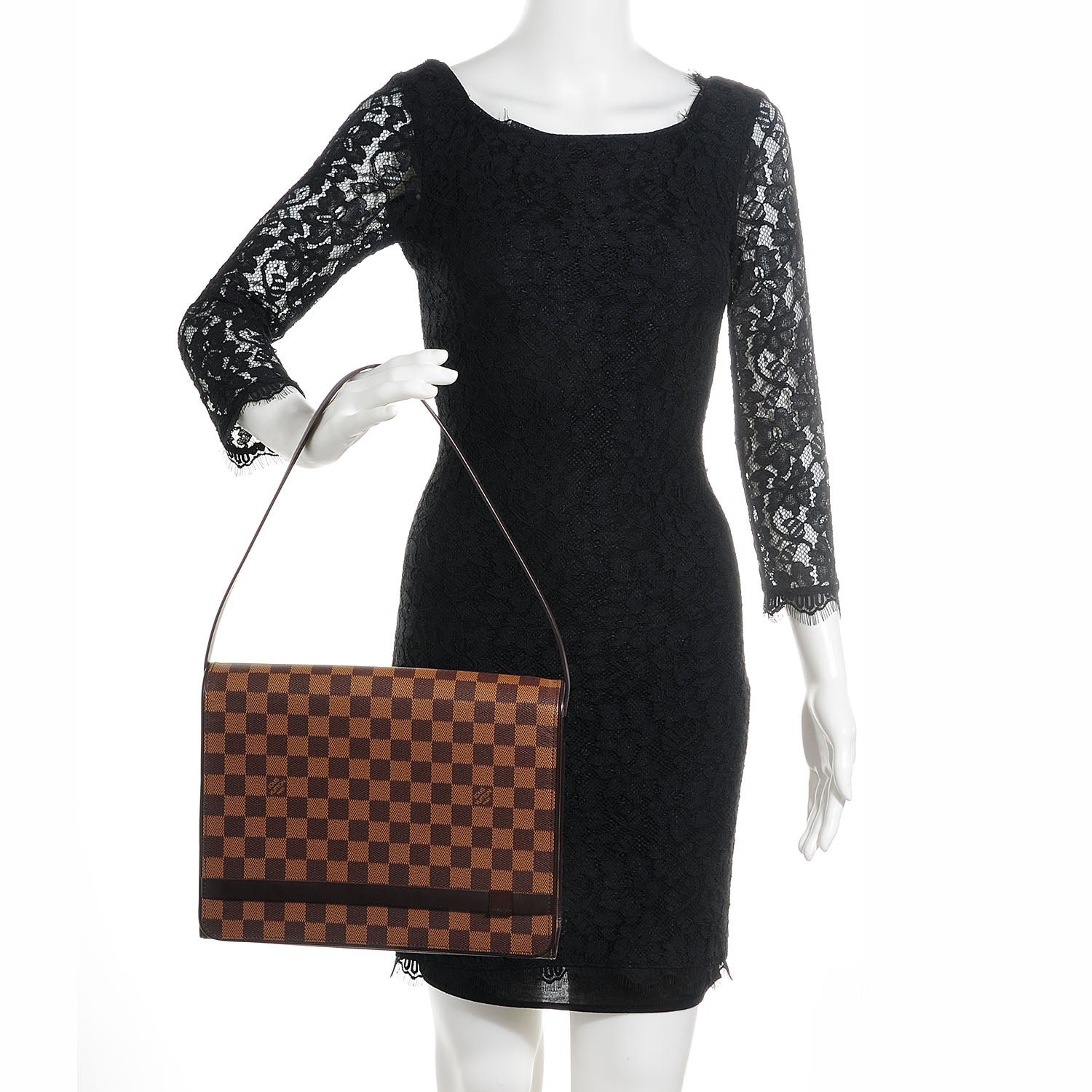 Louis Vuitton Damier Ebene Tribeca Carre 2 of 7