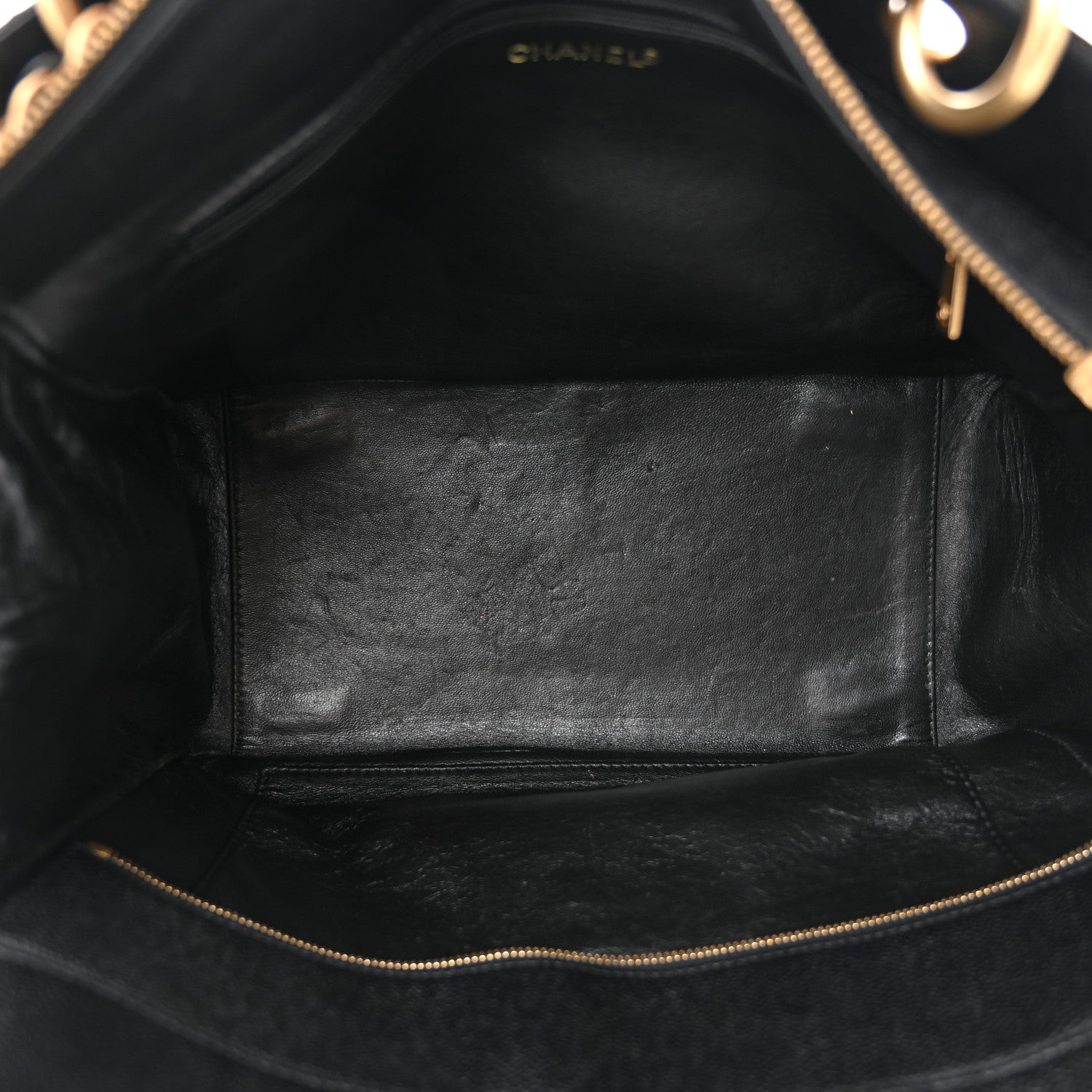 Chanel Caviar Quilted Grand Timeless Tote GTT Black 5 of 13