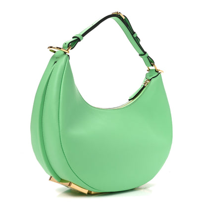 Fendi Vitello Grace Matte Small Fendigraphy Hobo Bag Edamame 3 of 10