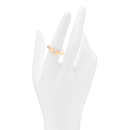 Tiffany 18K Rose Gold T Square Ring 56 7.5 2 of 4