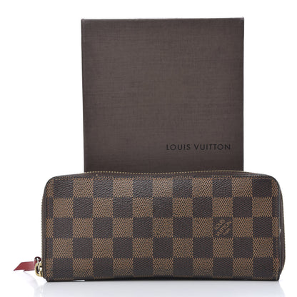 Louis Vuitton Damier Ebene Clemence Wallet 16 of 16