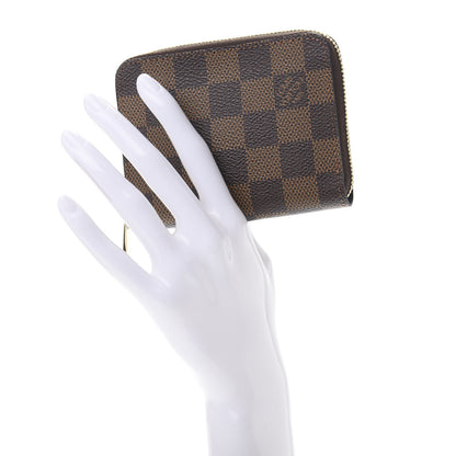 Louis Vuitton Damier Ebene Zippy Coin Purse 2 of 8
