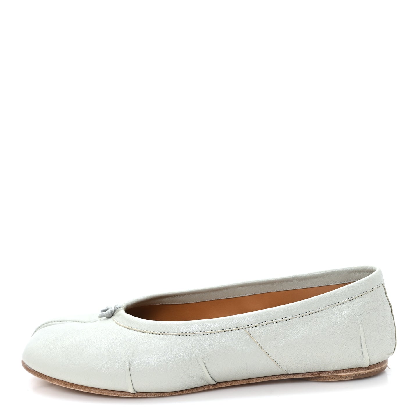 Ovine Tabi Ballet Flats 37 Alabaster