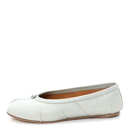 Maison Margiela Ovine Tabi Ballet Flats 37 Alabaster 1 of 9