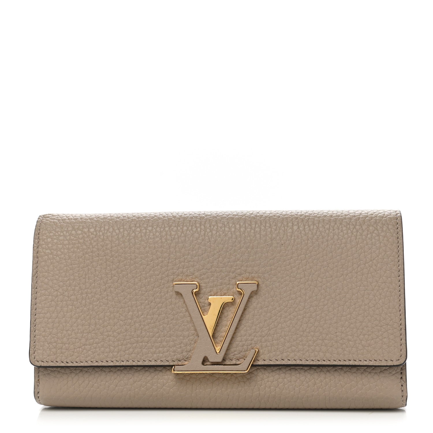 Louis Vuitton Taurillon Capucines Wallet Galet 1 of 8
