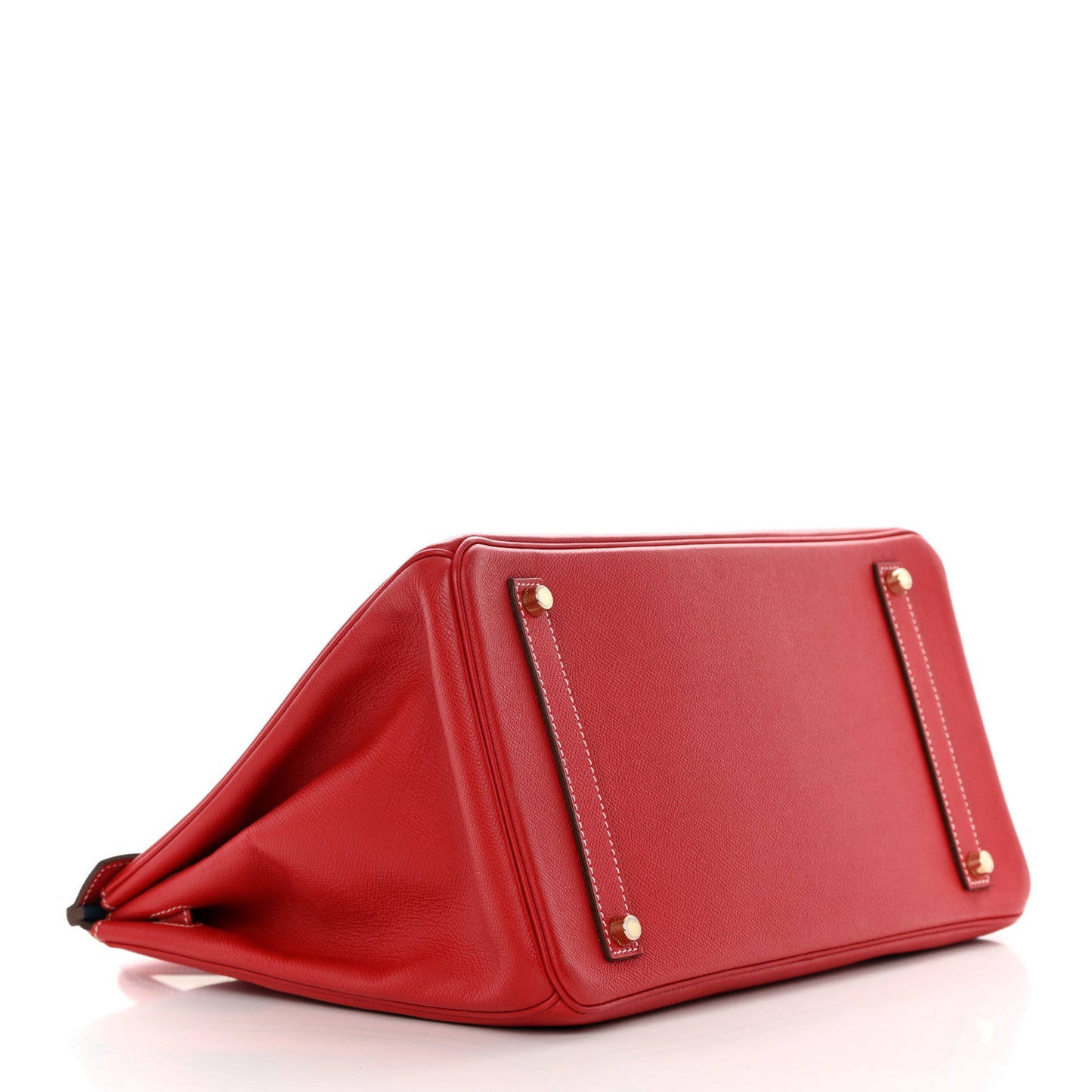 Epsom Candy Birkin 35 Rouge Casaque Bleu Thalassa