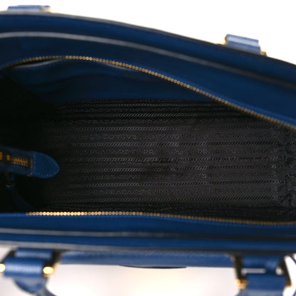 Prada Saffiano Soft Calfskin Tote Bluette 5 of 8
