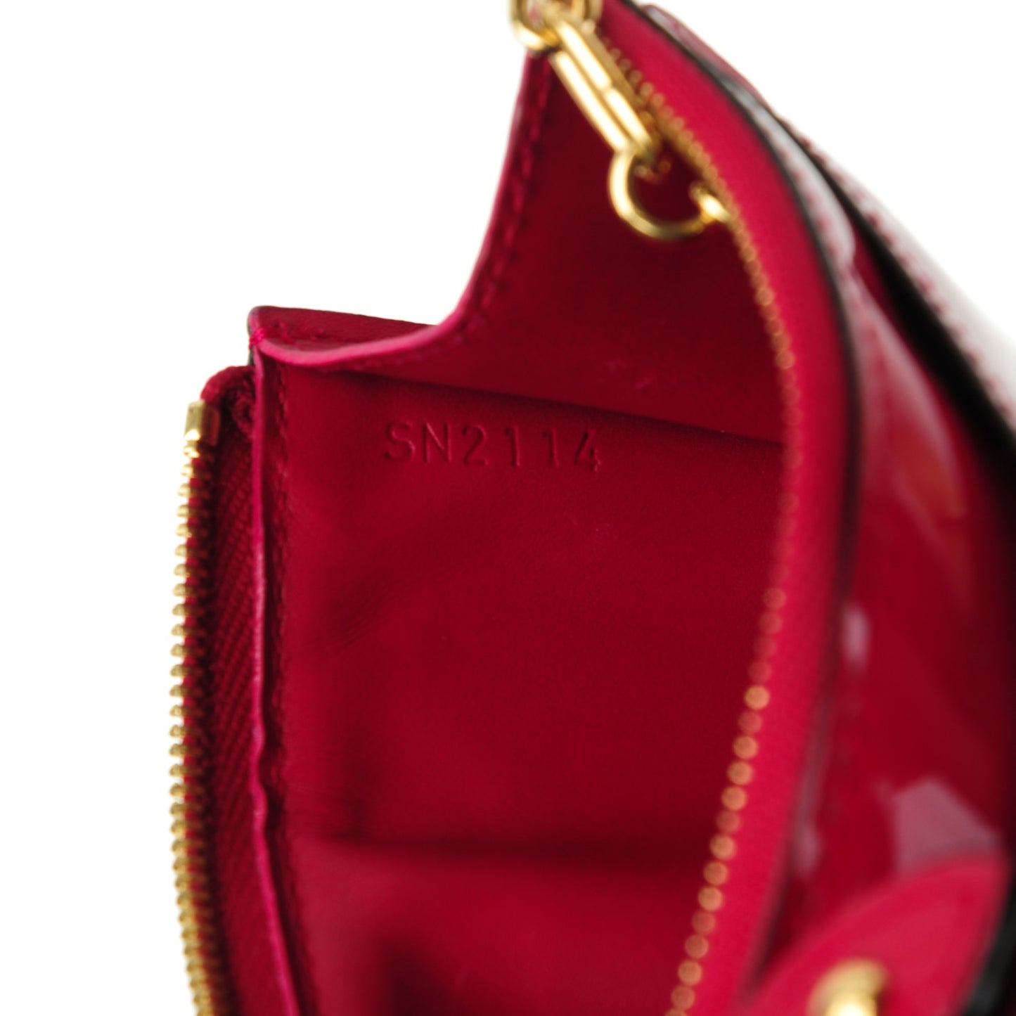 Vernis Key Pouch Rose Indien
