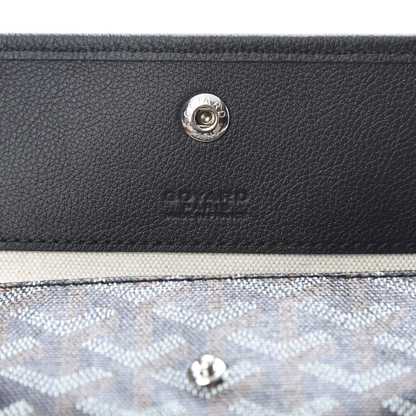 Goyardine Pouch Black