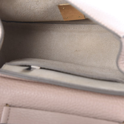 Chloe Grained Lambskin Mini Drew Shoulder Bag Cement Pink 5 of 10