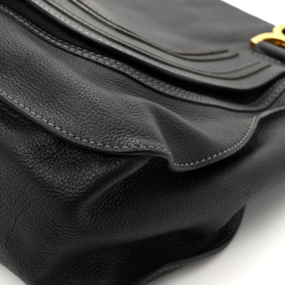 Chloe Calfskin Large Marcie Satchel Black 11 of 11