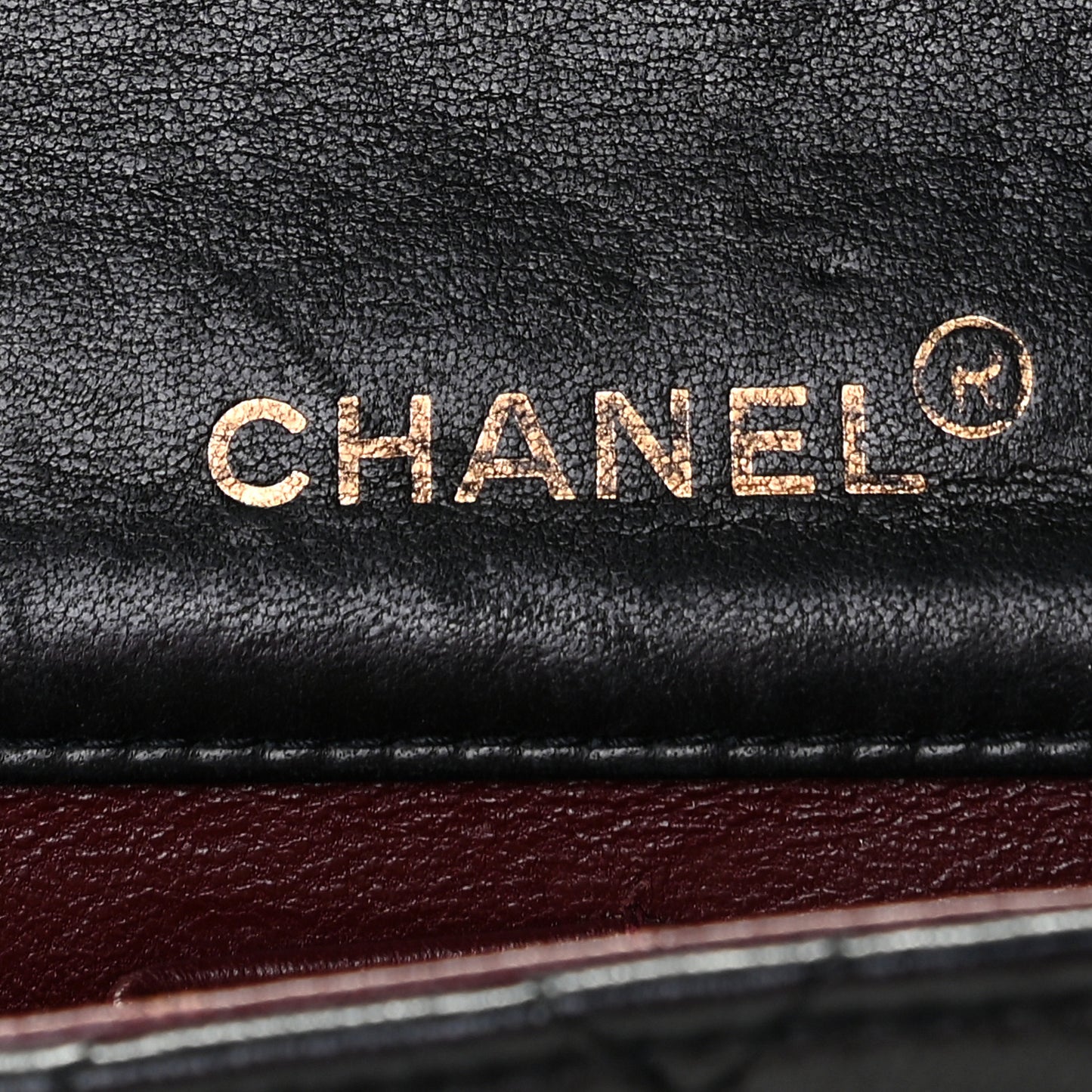 Lambskin Quilted Mini Flap Black