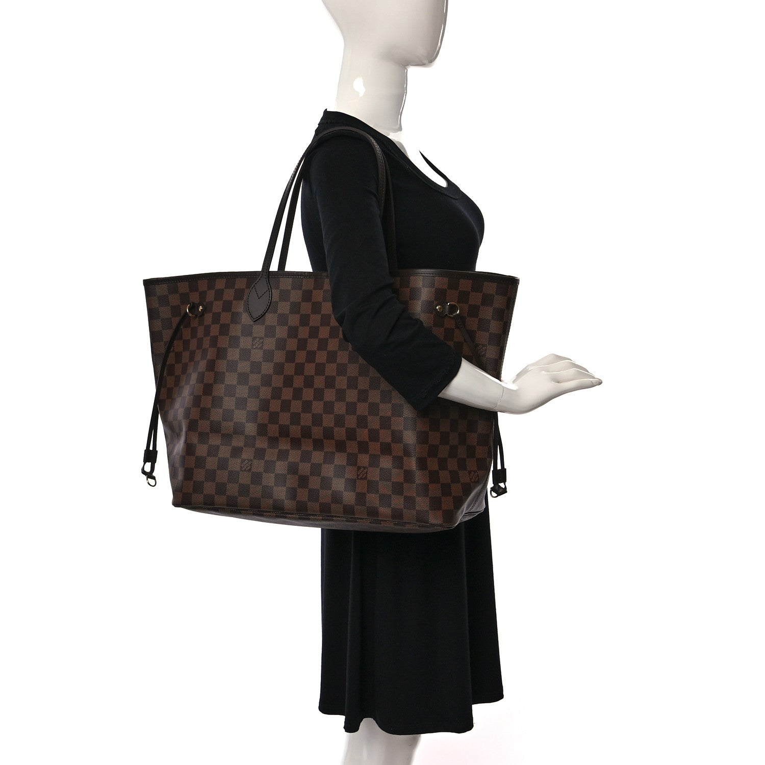 Louis Vuitton Damier Ebene Neo Neverfull MM 2 of 11