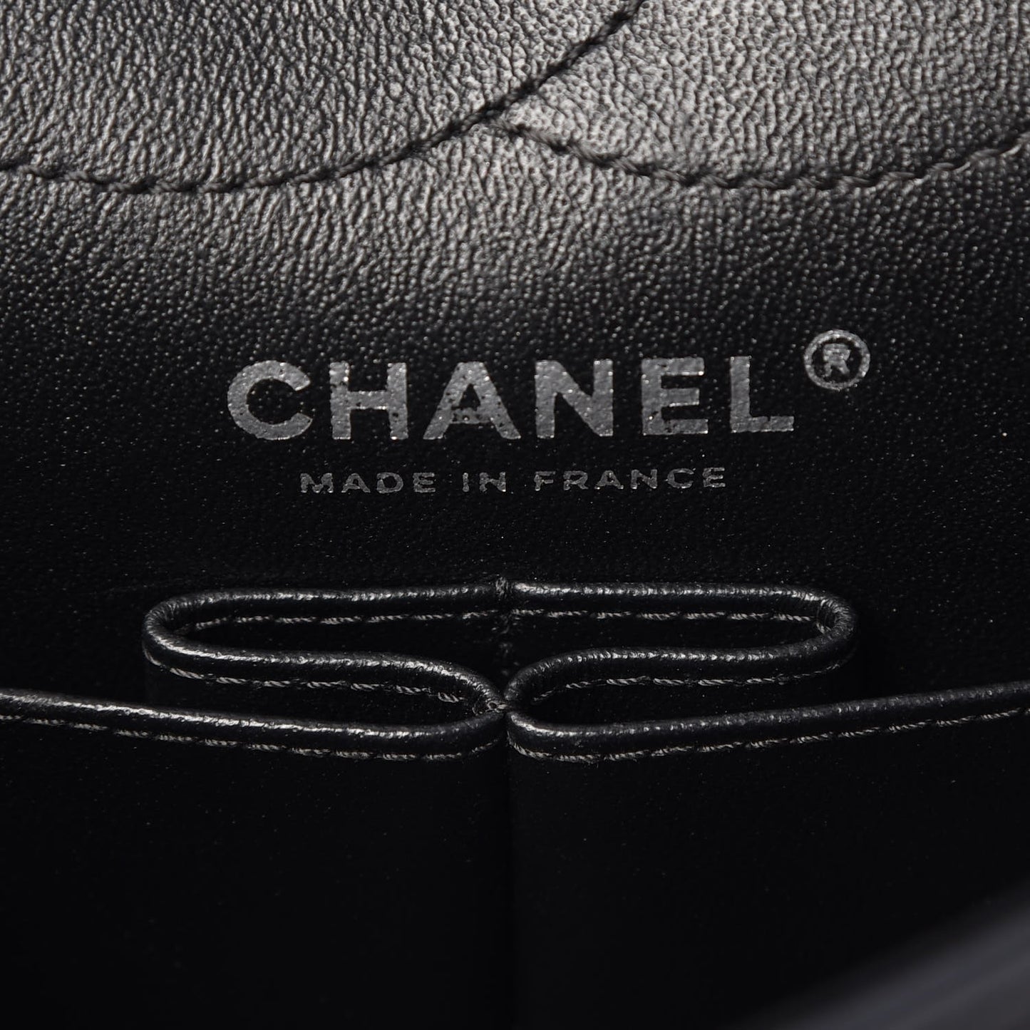 Aged Calfskin Chevron Quilted 2.55 Reissue 225 So Black