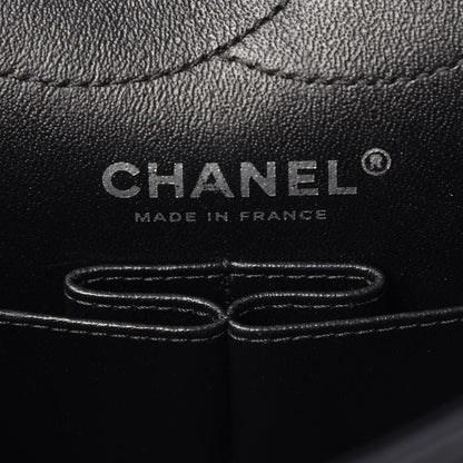 Chanel Aged Calfskin Chevron Quilted 2.55 Reissue 225 So Black 6 of 8