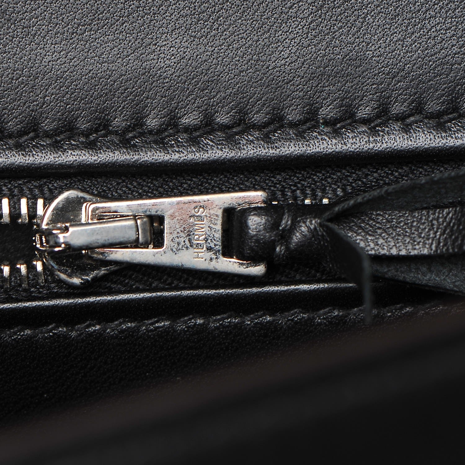 Hermes Epsom Horseshoe Constance 24 Etain Black 16 of 22